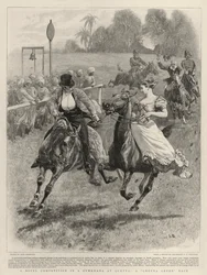 Romaanikilpailu Gymkhanassa Quettassa, Gretna Green Race